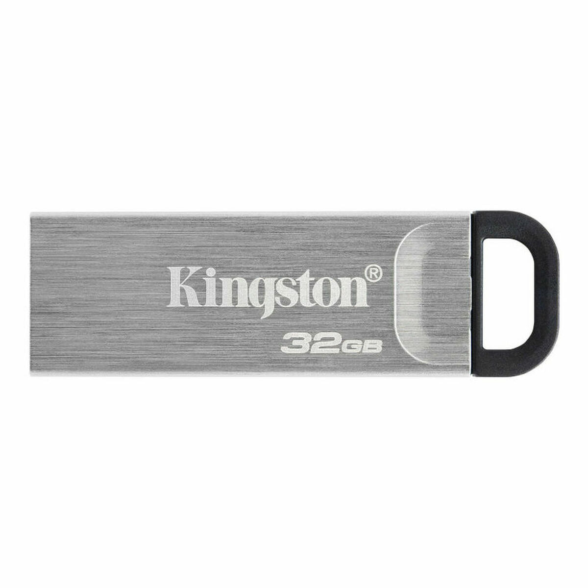 Clé USB Kingston DTKN/32GB Noir Argenté Argent 32 GB